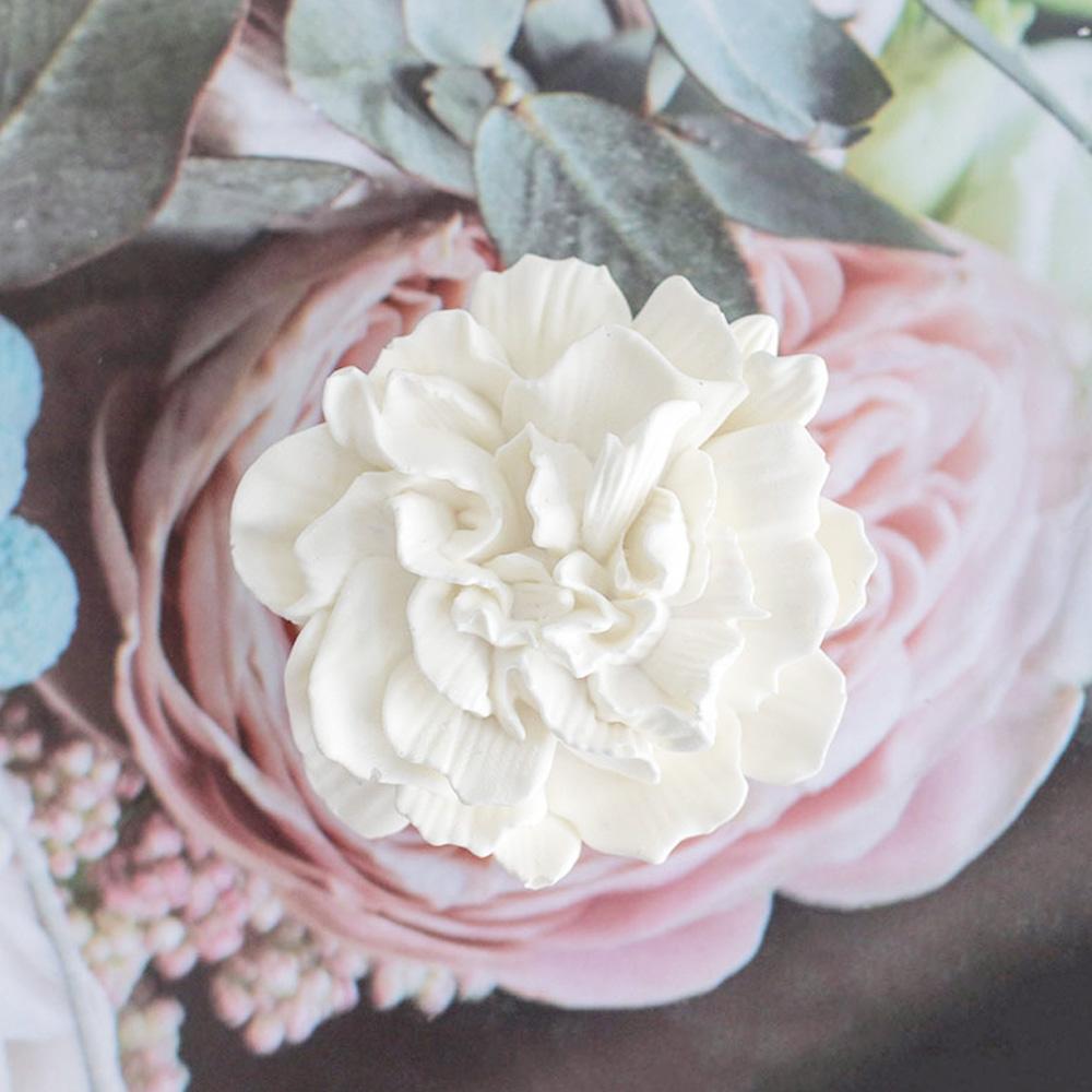 Форма для ароматерапии в виде цветка гвоздики, гипсовая, для DIY свечей, диффузного камня, украшения для мыла ручной работы, силиконовая форма KTY