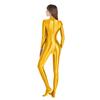 diving suit for Also nylon swimsuits with legs [AMORESY] Shiny, full-body skin-on-skin competitions. available (gold, L)