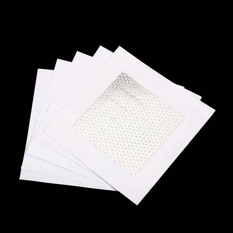5Pcs Drywall Repair Kit Fiberglass Mesh Crack Patch Self Adhesive Wall Repair Patch with Scraper Sandpaper For Wall Renovation