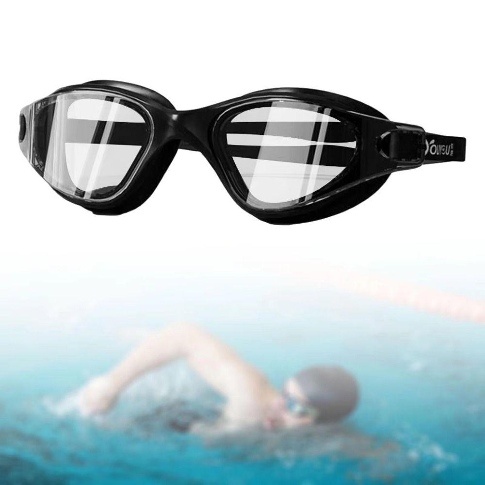 С Зажимом для Носа Набор Взрослых Очков для Плавания Защита от Запотевания Очки для Дайвинга Силиконовая Шапочка для Плавания Лето