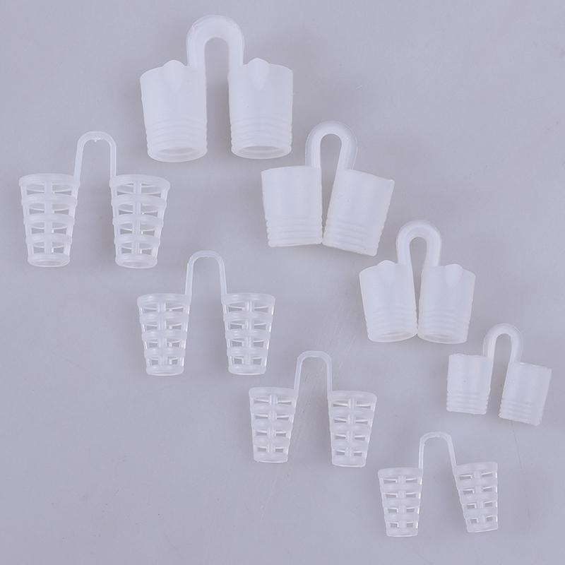 8 шт./набор Клипса для носа против храпа Дышащая Легкая Устройство для остановки храпа во сне