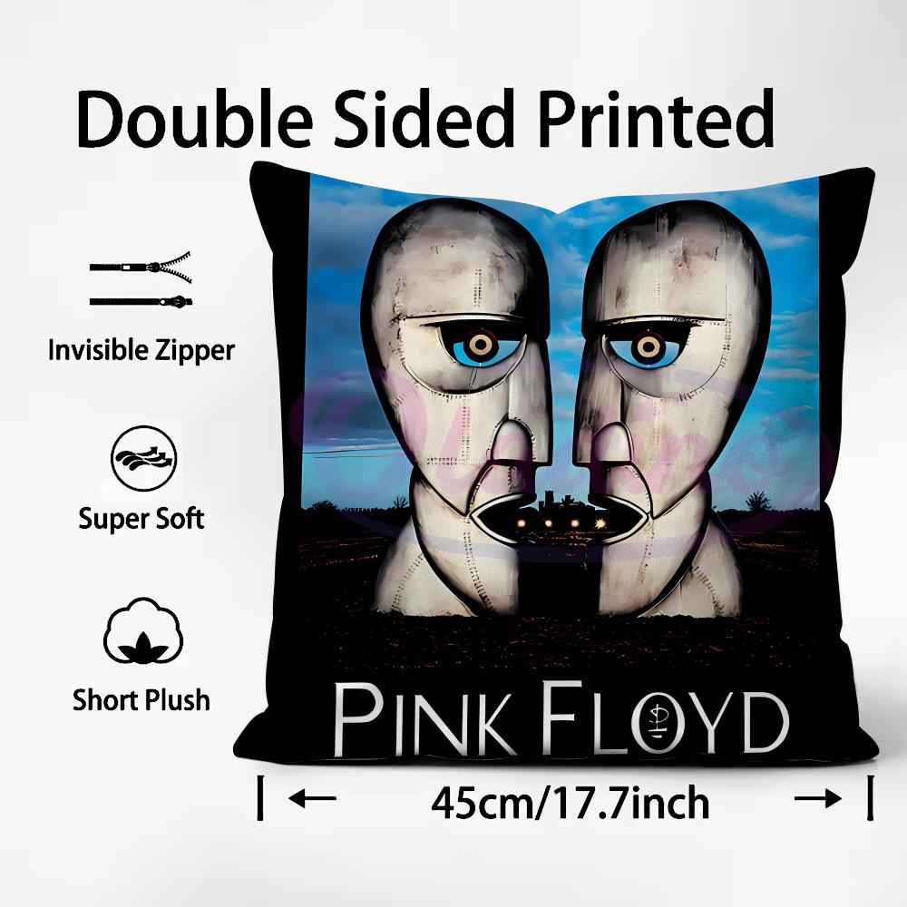 Классическая наволочка Pink Floyd Удобная двусторонняя наволочка Идеально подходит для автомобиля, дивана, спальни и других мест