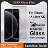 For Xiaomi MI 15 Ultra 5G Glass IMAK 3D Curved Full Screen Tempered Glass Film