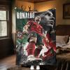 Ronaldo Legacy Portugal'S Iconic blanket Soft and portable four season home bed  office travel, lunch break, warm blanket P36
