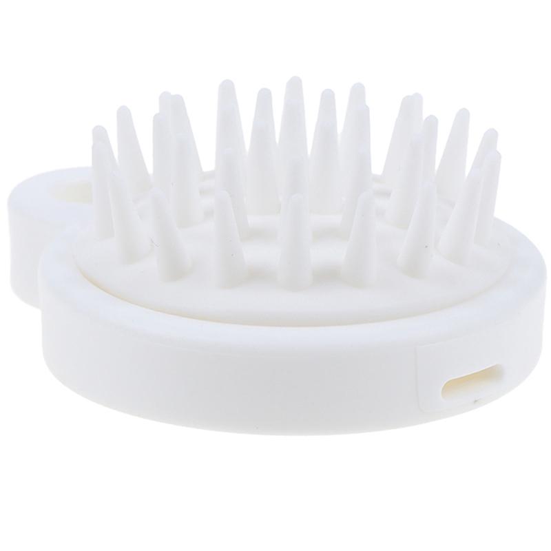 Silicone Head Body Shampoo Scalp Massage Brush Comb Hair Washing Comb Bath Tool