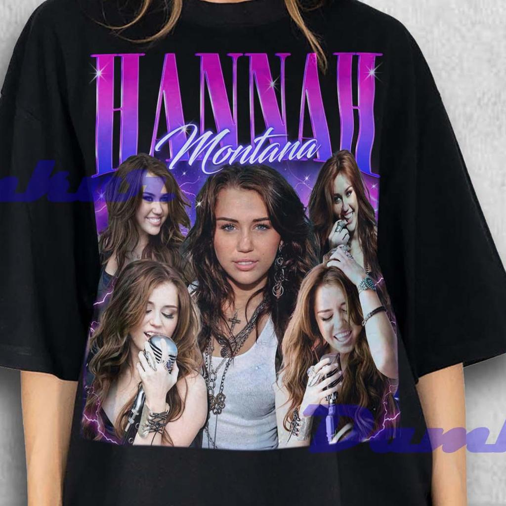 Hannah Montana Shirt, Hannah Montana Retro TShirt, Hannah Montana Vintage American Sitcom, Hannah Montana Tees, Hip Hop Rap T-shirt