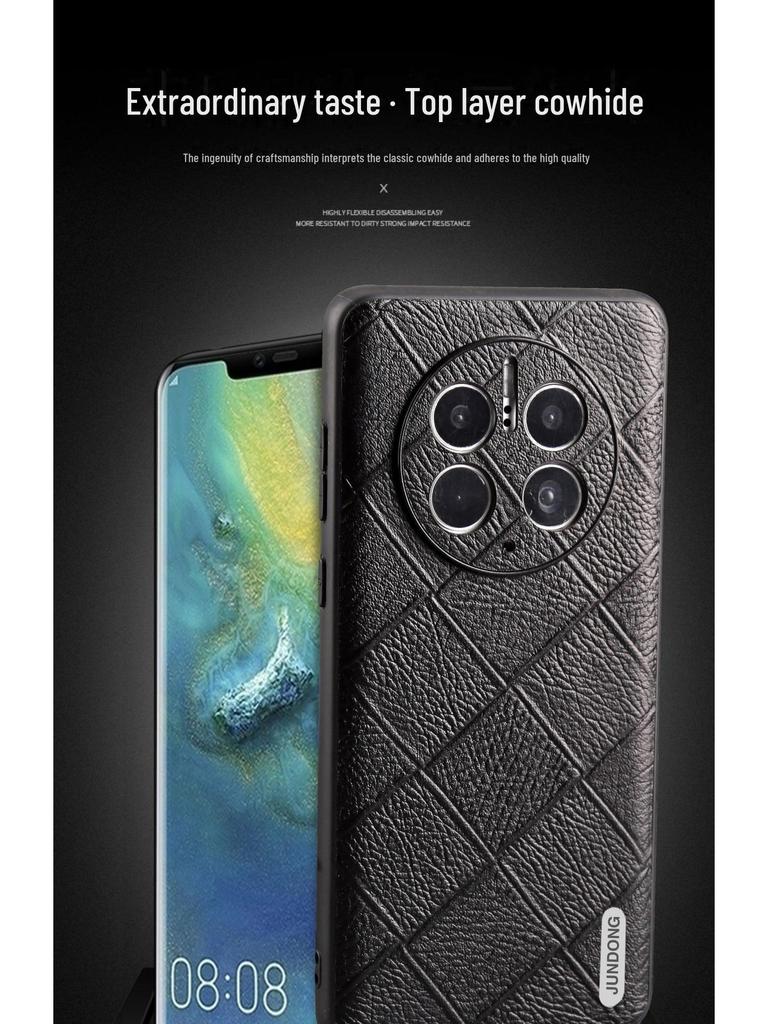 OnePlus Leather Case — защитный чехол из натуральной кожи для OnePlus 9, 7T, 1+9R и 8 Pro. Полное покрытие, конструкция, предотвращающая падение.