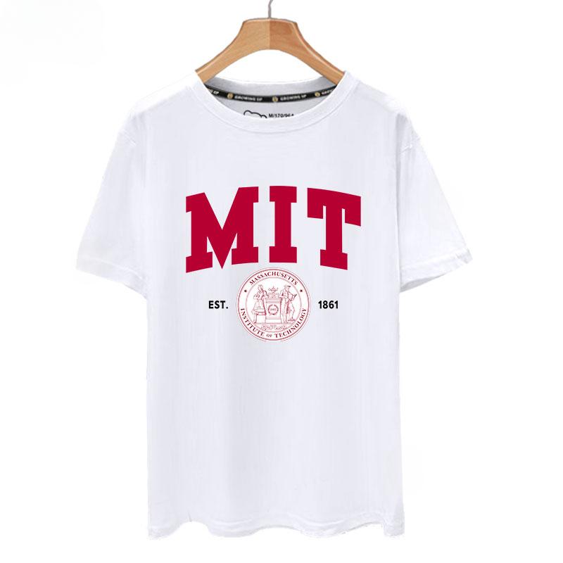 Американская группа колледжей Хлопковая футболка с коротким рукавом Культурная революция Уличная одежда Культура Мужская одежда Быстросохнущая