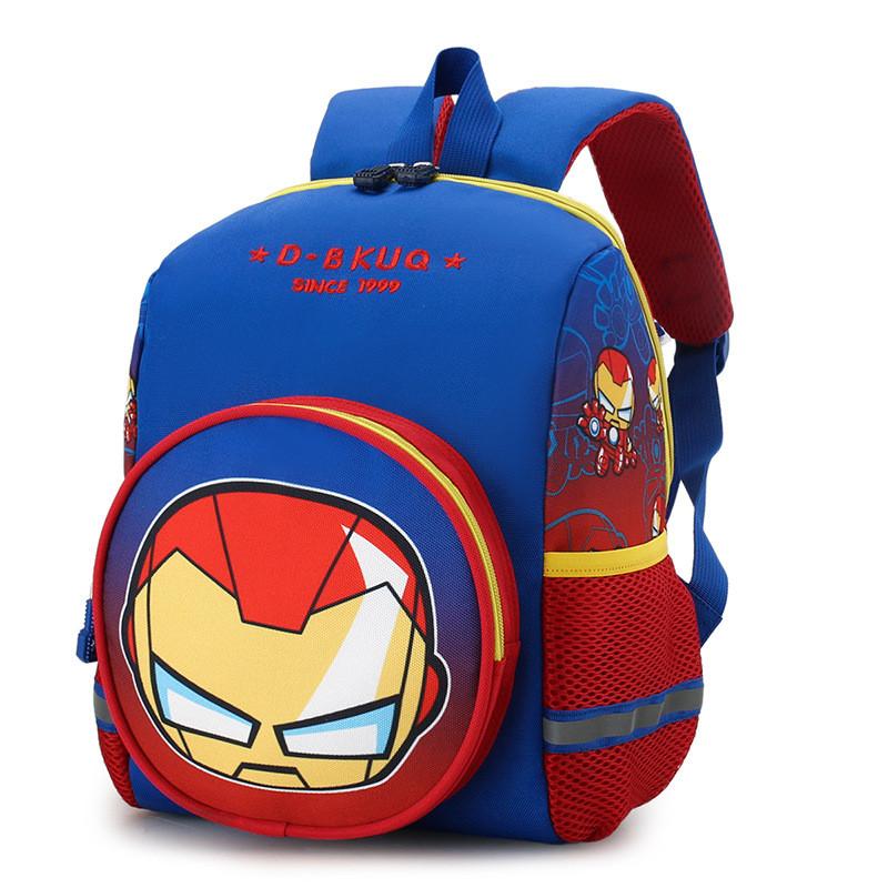 Spiderman Sofia Dinosaur Backpack Childrens Cartoon Adjustable Shoulder Straps