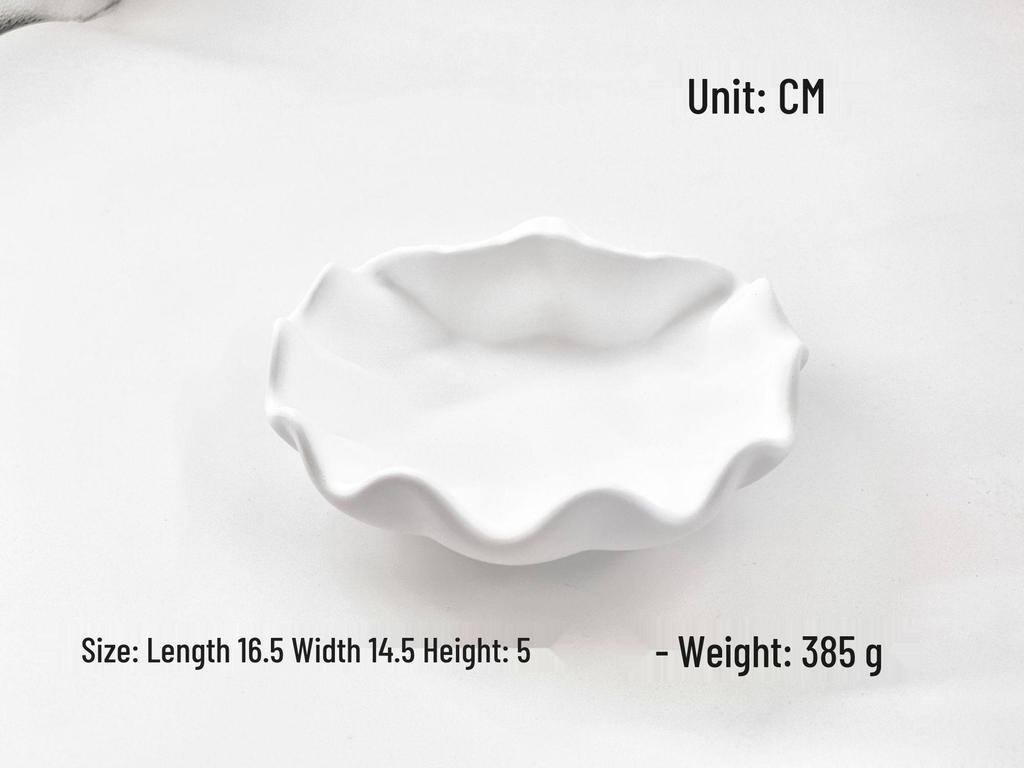 Seashell & Moon Scented Candle Holder and Decorative Tray