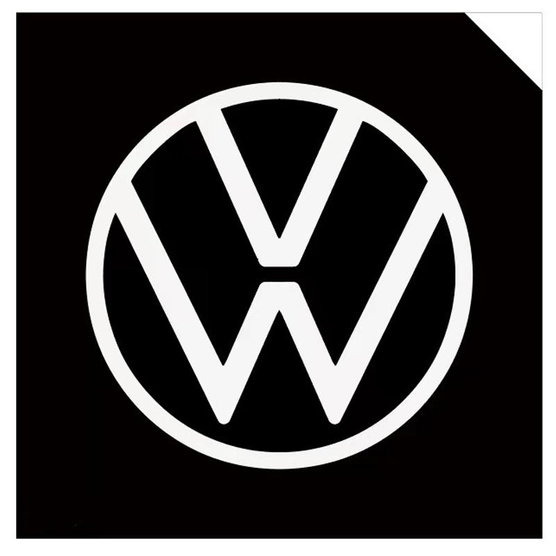 Для VW VOLKSWAGEN Новые 2 шт. Беспроводная HD Подсветка Салона Проектор Двери Автомобиля Приветственный Свет Для Volkswagen VW RLine R Golf Amarok T5 P