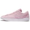 Блейзер Нескользящие Амортизирующие Низкие Кеды для Скейтборда Женские Кроссовки Розовые Белые AA3962-602