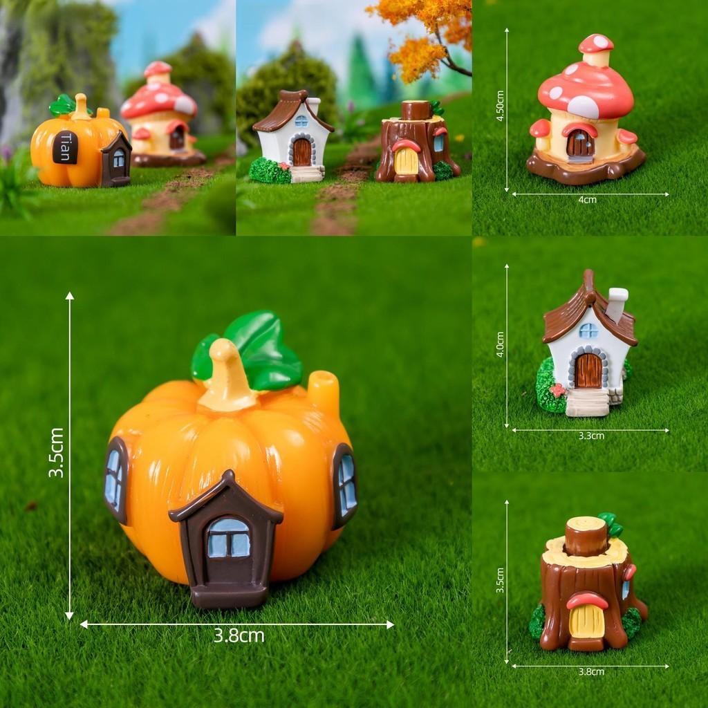 Enchanting Resin Tree Stump House Garden Ornaments For Creative Landscape Decor