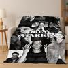 Drew Starkey Rafe Cameron Flannel Blanket Soft Warm Blanket Throw Blanket for Bedroom Living Room Bed Travel Picnic Gift kid