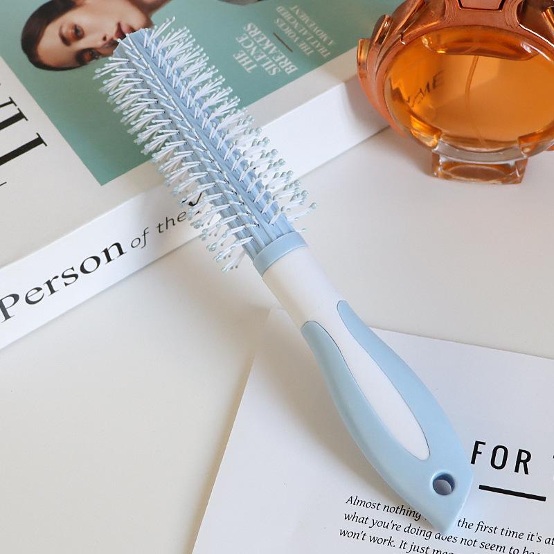 Массажная расческа для волос на воздушной подушке, щетка для волос, расческа для распутывания волос, антистатический салон, спа, парикмахерский инструмент для укладки, овальный круглый