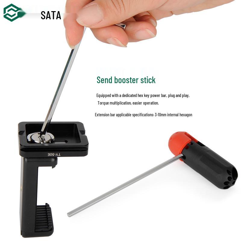 Набор шестигранных ключей SATA с шаровым наконечником, экстрадлинный, 7 шт., специальной длины