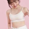 Нескользящая блузка с мягкой подкладкой и эластичной подкладкой, блузка с пуш-ап, жилет, нижнее белье для периода полового созревания, женский бюстгальтер на подтяжках