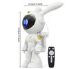 Rabbit Galaxy Star Projector Starry Sky Night Light Astronaut Lamp Home Room Decor Decoration Bedroom Decorative Luminaires Gift