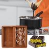 Silicone Chocolate Mold Deep Bar Thick Praline Sweets Cake Mold for Chocolates Resin Crafts DIY Soaps Candles Jellies Ice Cubes