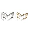Outline Rose Flower Hollow Ear Clips Zinc Zinc Alloy Ear Hook Cute Elf Ear Clip  Women