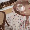 1шт прозрачная цветочная кружевная скатерть многоцелевая салфетка для рукоделия