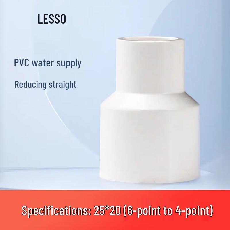 Liansu PVC-U Reducing Straight Pipe Connector