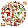 Christmas Stickers,50 PCS Christmas Stickers Labels,Snowman,Bells,Snow,Xmas Kids Stickers Decals For Crafts Decorations&Christmas Party Supplies