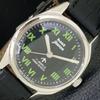 HMT JAWAN VINTAGE HAND-WINDING INDIAN MENS BLACK COLOR DIAL WATCH A700290-5 R202-a700290