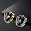 1pc 3D Metal Shield Car Side Fender Emblem Badge Sticker for VW Jetta Golf Beetle CC GTI R32 MK4 MK7 MK7.5 Auto Accessories