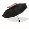 1pc Lovely Kuromi Cartoon Umbrella, Portable 3-Fold Compact Umbrella, Suitable for Camping, Hiking and Travel, Ideal Easter Birthday Gift for Family a