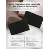 Bamboo Charcoal Black Soap Handmade Soap Bath Soap Body Cleansing Bath Soap