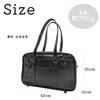 School Bag Boston Bag A4 Synthetic Leather School Bag Unisex Commuting School Club After School Celebration Simple Shoulder Bag Dark [Lee] 320-4882