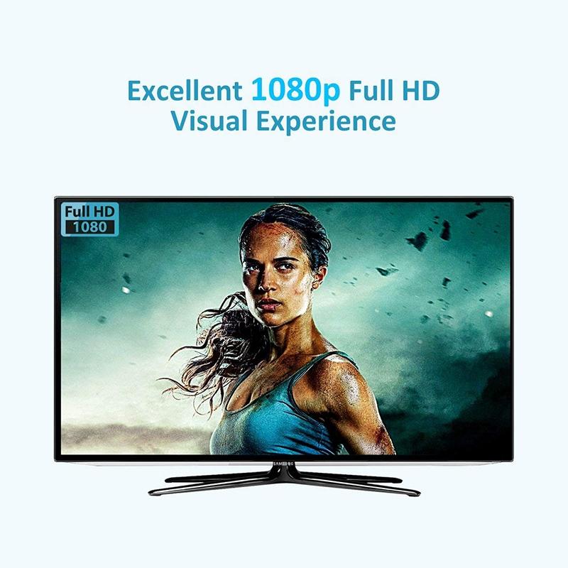 Преобразователь VGA в HD, аудио-видеокабель высокой четкости, адаптер VGA-входа, совместимый с HDMI-выходом для компьютера, ноутбука, телевизора, проектора