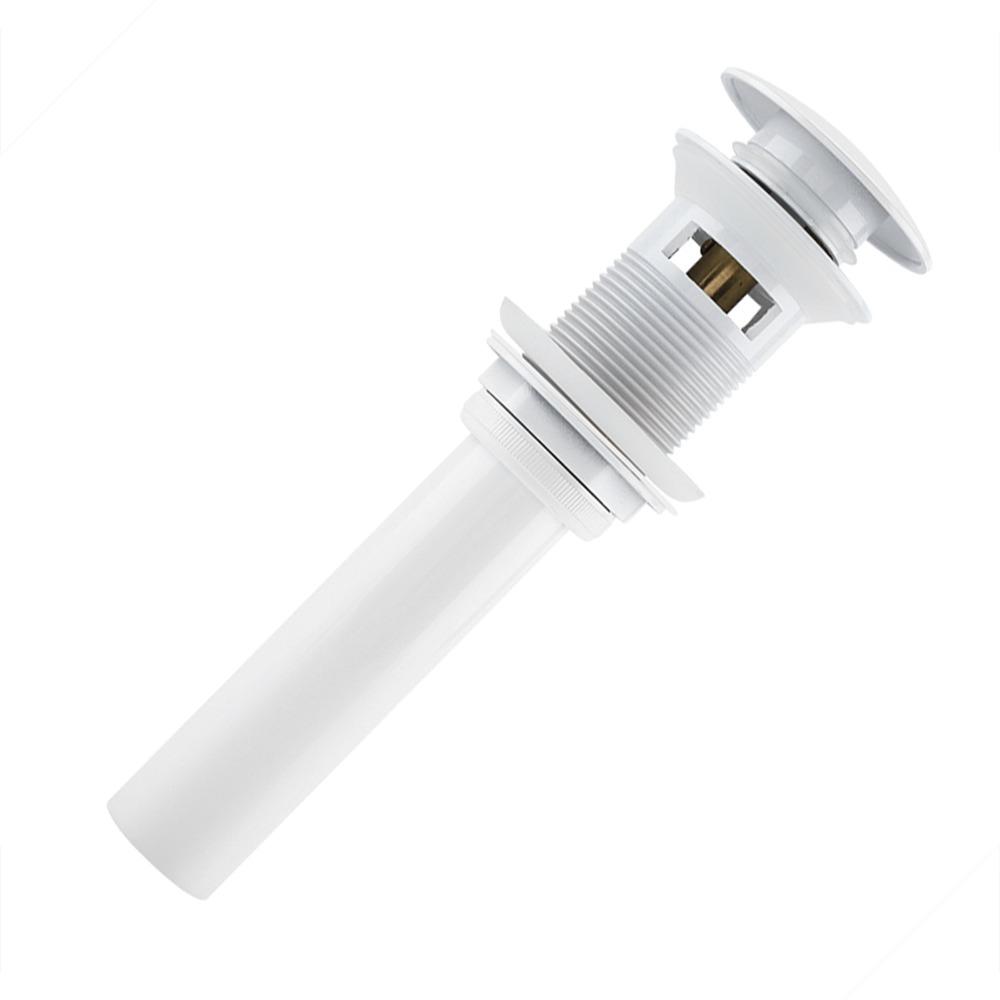 Brass Drain Stopper Push Bounce Sink Drainer Durable Basin Sink Drain  For Kitchen