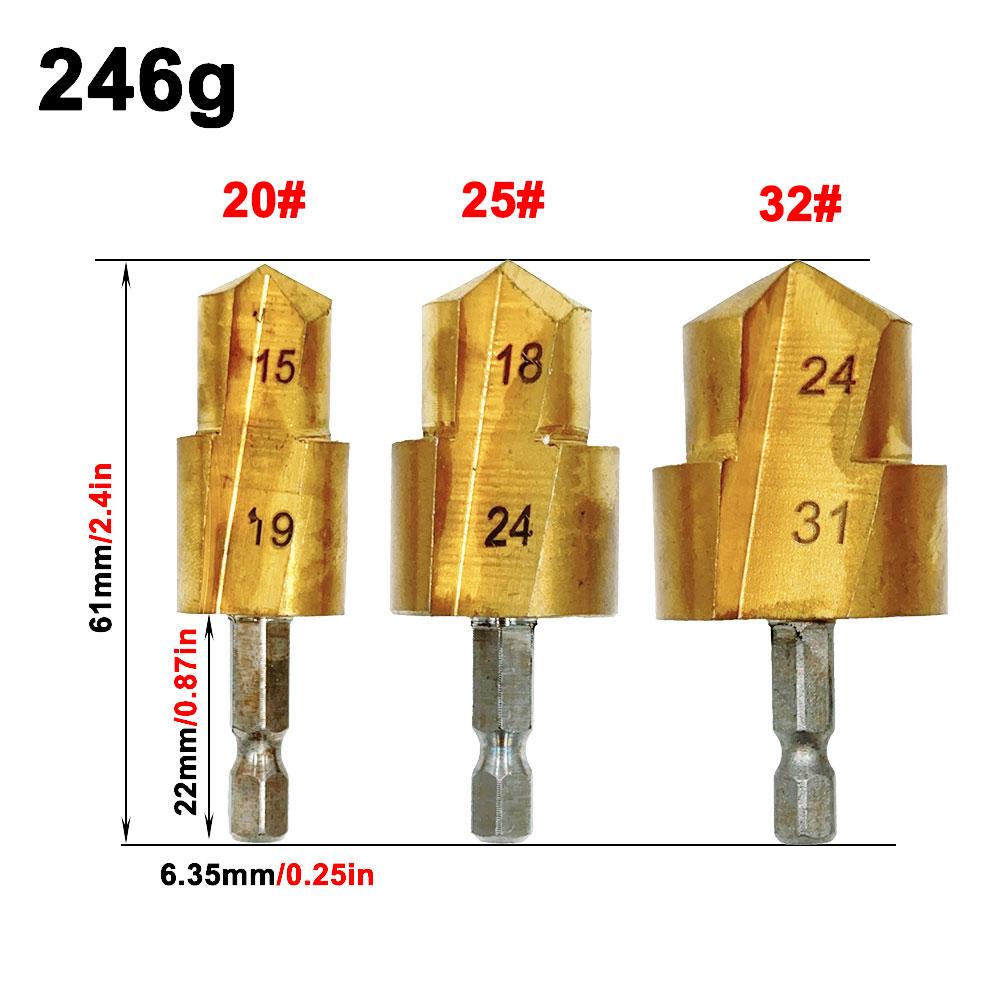 Шестигранная ручка подъемное сверло PPR лестница бурение водопровод электрик многослойный водопровод рассверливание инструмент для сверления