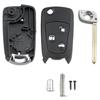 3 Buttons Car Remote Key Modified Flip Folding Fob Shell with FO21 Blade Fit for Ford Mondeo / Fiesta / Focus / KA / Transit  2002-2012
