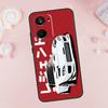Чехол для Realme C67 C55 C53 C51 C35 C33 C31 C30 C25s C21Y GT Neo5 GT5 9 10 11 12 Pro Plus с изображением Tokyo JDM Drift Sport Car