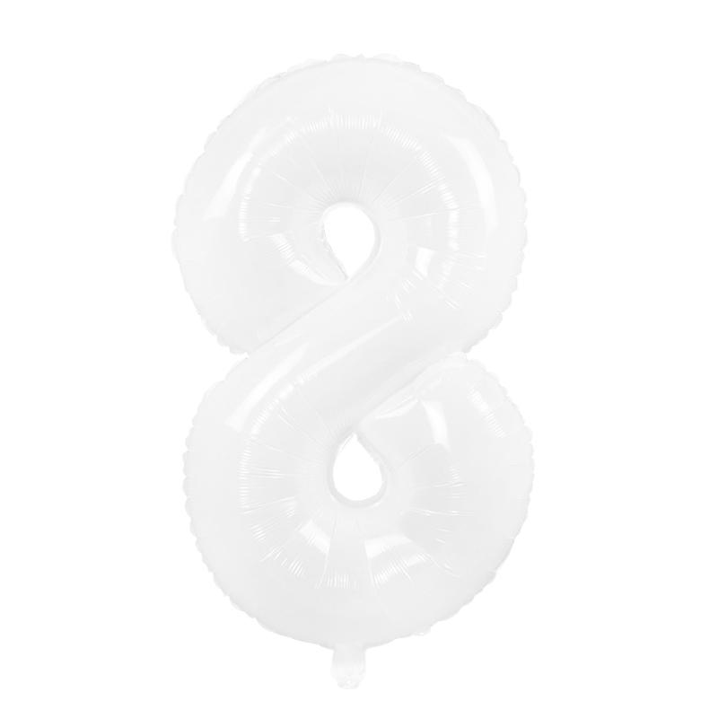 32-дюймовые кремовые воздушные шары с цифрами 1-9, большие цифровые фольгированные гелиевые шары для девочек, детей и взрослых, с днем рождения, украшение для вечеринки, свадьбы