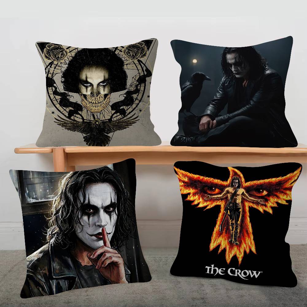 Movie The Crow Game For Cartoon Print Peripheral Pillow Case Cushion Cover Home Decor Birthday Gift Pillowcover