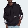 Adidas Tricolor Trifoil Pullover Hoodie Black Men Streetwear GN3570