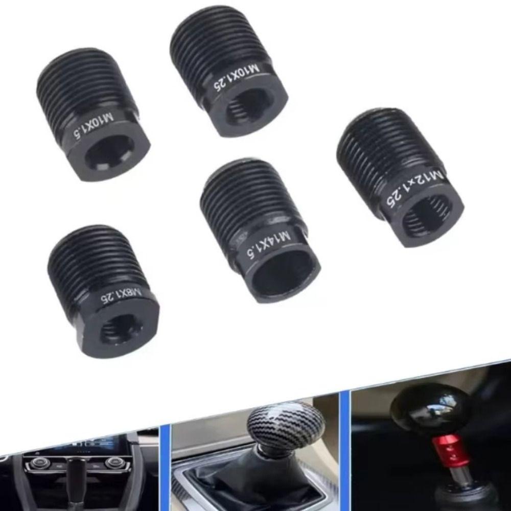 Aluminum Material Shift Knob Adapter Inside Thread Transmission Knob Adapter Thread Adapter