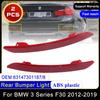 For BMW 3 Series F30 F31 F35 320i 328i 335i 63147301187 63147301188 2012~ Rear Bumper Reflector Light Reflective Strips