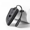 Suede Car Key Case Remote Cover Shell Holder Chain Keyring Fob For BMW 120i 225i 320i 330Li 1 2 3 Series i3 iX3 X3 X2 M3 M2 X3M