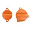 Motocross CNC Oil Pump Cover Guard Cap and Oil Filter Cover Cap For KTM XC-F XCF-W XC-W SX-F EXC-F EXC Six Days 250-530 13-