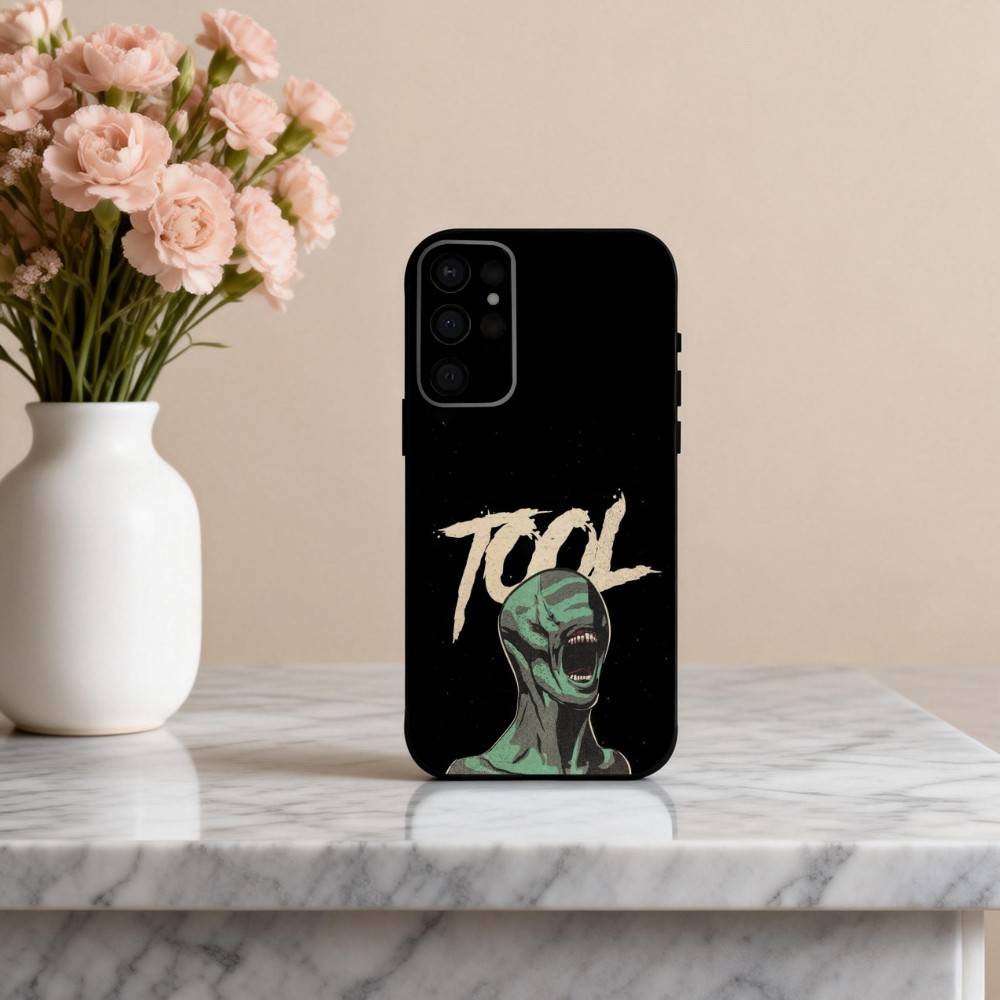 cool B-Band T-Tool-L S-Schism-M Phone Case For Samsung S25,24,23,22,30,21,10,9,Ultra,Plus,Lite,FE,4,5 G Soft Black Case