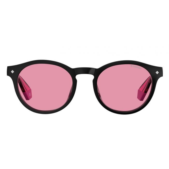 Lunettes de soleil - Polaroid - 6081/G/CS - Catégorie 3 - Mixte - Panto Noir/Rose