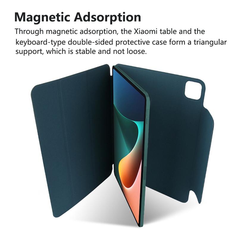 Деформированный чехол-подставка для XiaoMi Pad 5 5Pro, магнитная защитная сумка для планшета для Pad5Pro, 11 дюймов, откидная крышка для бизнеса, Mi Pad5 Pro12.4