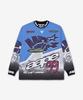 Футболка с длинным рукавом Eipeu Universe Racing Graphic - Синяя:Фиолетовый / Aapltm1862Xxqbls