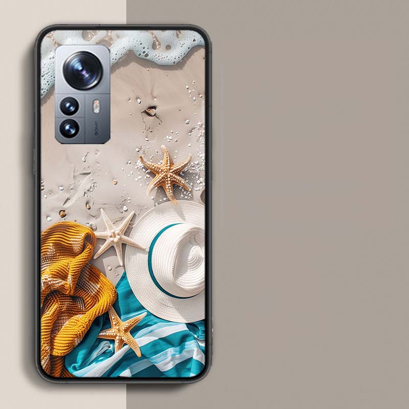 Летнее настроение Море, Пляж, Песок Чехол для телефона Для Redmi Note 15 Pro 5G 14 13 12 Pro Plus 11 11T 11E 11S 10 Pro 10S 9 9S Чехол Cell Cle