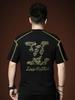 European Trendy Brand Embroidered Letter Short-Sleeve Men's T-Shirt 2025 New Summer Fashion Casual Men's Half-Sleeve Top